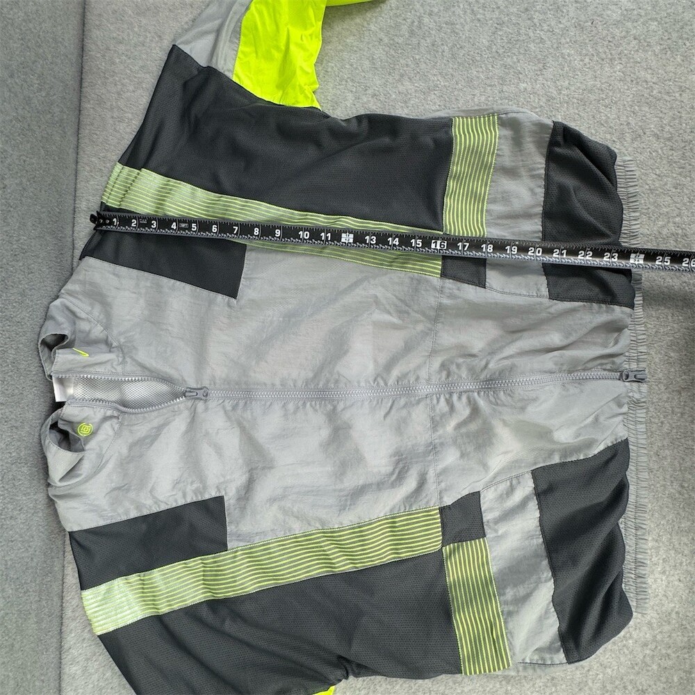 Nike x CLOT Track Jacket Mens M Gray Reflective Full Zip Windbreaker - Picture 13 of 16